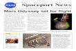 March 30, 2001 Vol. 40, No. 7 Spaceport News 2013. 6. 27.¢  Mars Odyssey set for flight The 2001 Mars