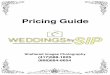 wedding photography pricing guideshatte ... wedding album. Silver Package - $1797, 6 hours of wedding coverage, 10x10 leather-bound wedding album, $500 credit towards purchase of prints,