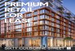 PREMIUM RETAIL FOR LEASEimages2.loopnet.com/d2/yjQF2M5LhAhBVTBQAk4Ys_NGa1wod-77H… · PREMIUM RETAIL FOR LEASE SIXTY COLBORNE STREET. In the heart of one of the city’s most dynamic