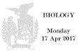BIOLOGY Monday 17 Apr 2017 - Steilacoom · 4/17/2017  · Chpt 4 Introduction Ecosystems & Communities Essential Question: How do abiotic & biotic factors shape ecosystems? ... Provide