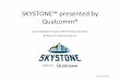 SKYSTONE℠ presented by Qualcomm® · Qualcomm® Game Navigation Targets with Printing Instructions A4 Paper for International Use . Version 1: 9/7/2019 Please read instructions