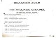 BEAMISH 2018 PIT VILLAGE CHAPEL Hy… · BEAMISH 2018 PIT VILLAGE CHAPEL Page 1 -Great is Thy Faithfulness Page 2 -Guide Me 0 Thou Great Jehovah Page 3 -Holy, Holy, Holy Page 4 -Immortal,