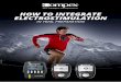 HOW TO INTEGRATE ELECTROSTIMULATION training broc… · ELECTROSTIMULATION IN TRAIL PREPARATION (c)JordiSaragossa. TESTIMONIAL KILIAN JORNET Ultra trail and Ski mountaineering athlete