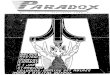 Paradox Issue 3 Paradox Publications Subject: Paradox Video Game Fanzine, Issue 3 Keywords: Paradox,