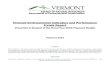 Vermont Environmental Indicators and Performance Trends Report · 2019. 5. 3. · Vermont Environmental Indicators and Performance Trends Report Presented in Support of the Fiscal