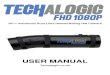 USER MANUAL - Home of the DC-1 Dual Helmet Camera · Thank you for your purchase of our Techalogic DC-1 Dual Lens Helmet/Riding Hat Camera. We want to help getting to know and using