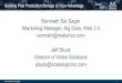 Marketing Manager, Big Data, Web 2.0 ramnath@mellanox.com ... · \Marketing Manager, Big Data, Web 2.0 ramnath@mellanox.com Jeff Stuck Director of Video Solutions ... Richer Images