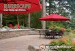 Hardscape - Swanson Bark & Wood Products...hardscape products. Today, we make durable, time-tested products ... help achieve healthy construction sites and sustainable buildings. LEED®