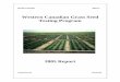 Western Canadian Grass Seed Testing Program Report.pdfPhone (877) 630-2198 Fax (250) 630-2115 sburton@pris.bc.ca Lothar Torheiden Peace Region Forage Seed Association Phone (250) 785-4778