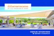 AT UCI RESEARCH PARK - Irvine Company Office · VENUE OVERVIEW. The Commons at UCI Research Park is a digitally-enabled open-air venue for leading ... 6’x12’ Stage with 16’x9’