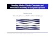 Bending Modes, Elastic ConstantsElastic Constants and … · 2008. 11. 24. · Why study the elastic constants a) Their values are decisive in engineering designtoavoid material Why