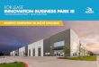 FOR LEASE INNOVATION BUSINESS PARK III · INNOVATION BUSINESS PARK III is a brand new Class A industrial building in Hutto, Texas, developed and owned by Titan Development. With easy