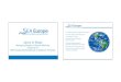 Jenny N. Braat - OECD Braat SEA EUROPE.pdf · Jenny N. Braat Managing Director of Danish Maritime Chairman of SEA Europe Working Group on Market & Forecast The surface of the globe