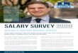 Alex levy manager SALARY SURVEY SALARY SURVEY Business support market update Despite market uncertainty, employers’ business outlook remain stable, with the majority expecting 