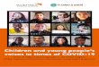 Children and young people’s voices in times of COVID-19 · World Vision International conducted research on children and young people’s voices in the time of COVID-19 to explore
