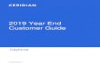 2019 Year End Customer Guide - Ceridian · • Stock option deduction cap of $200,000: Announced as part of the federal budget, the amendments associated with the cap passed in June