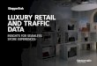LUXURY RETAIL AND TRAFFIC DATA...Burberry, Ralph Lauren, Gucci and Prada are all blending online/offline experiences by using social media – particularly Instagram - to win over