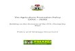 The Agriculture Promotion Policy (2016 – 2020)€¦ · fundamental goal of leveraging the capabilities of Nigeria to ensure food and income security. The Ministry and its partners