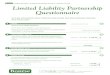 Limited Liability Partnership Questionnaire · 2018. 3. 19. · Limited Liability Partnership Questionnaire please tick additional £ 65.00 TO PLACE YOUR ORDER PLEASE COMPLETE AND