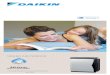 UrUrU Air PUrifier - Daikin · the air purifier. › Automatic operation Air flow is adjusted to the level of dirt in the air. When the air is cleaner, lower air flow rates are enabled
