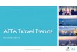 AFTA Travel Trends · November 839,800 4.7% 888,600 5.8% Positive December 874,100 7.7% 877,000 0.3% Neutral January 852,800 5.3% 896,500 5.1% Positive February 894,000 12.2% 873,500
