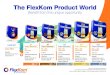 The FlexKom Product World - flexkompudelski.weebly.comflexkompudelski.weebly.com/uploads/3/1/4/9/31491261/_350_flexko… · the FlexKom share) • Licence for the development of FlexKobi
