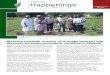 ICRISAT Happenings · areas of insect bioecology, natural plant products, host-plant resistance, biosafety of genetically modified crops to non-target organisms and Integrated Pest