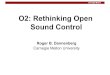 O2: Rethinking Open Sound Control/o2-kth2018.pdf · Carnegie Mellon Broadcast and Discovery ¢ Discovery in O2 is built on UDP broadcast messages. ¢ No broadcast => no discovery!