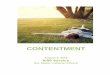 CONTENTMENT - Donutsoslplantation.church/wp-content/uploads/bsk-pdf... · 8/8/2018  · Contentment August 5 , 2018 As We Gather Please take a minute to fill in your Connection Card