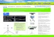 Weather station ENGINEER - LAMBRECHT · Professional software for data visualisation, storage and export Mast system Modular mast system with sensor adapters and clamps · for meteorological