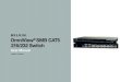 OmniView SMB CAT5 216/232 Switchcache- · CAT5 cabling reduces wiring clutter, simplifies cable management, and allows for greater airflow in your racks, increasing the lifespan of