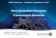 Next Generation European Transmission Networks · EU wide coordinated planningbased on overall energy system view Few TSOs rely on DSO information Storage: short term and reserve