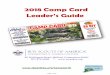 2018 Camp Card Leaders Guidectyankee.exploratorstaging.com/wp-content/uploads/... · All cards sell for $5 per card. The Scout’s commission for each card is 50% ($2.50 per card)