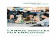 A GUIDE TO CAMPUS SERVICES FOR EMPLOYEES€¦ · GIFTING Give the gift of choice and convenience! Food Services gift cards make wonderful tokens of appreciation and are available