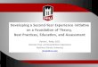 Developing a Second-Year Experience Initiative on a ......Developing a Second-Year Experience Initiative on a Foundation of Theory, Best Practices, Education, and Assessment Denise