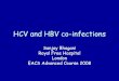 HCV and HBV co-infections · Treating HCV in HIV-infected patients • HAART treated HIV patients live longer • Faster progression to liver cirrhosis • Increased mortality due