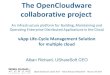 The OpenCloudware collaborative project · An Infrastructure platform for Building, Maintaining and ... Alban Richard UShareSoft - March 12th 2015 OpenCloudware Towards a PaaS management