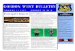 GORDON WEST BULLETIN · GORDON WEST BULLETIN V O L U M E 1 3 2 0 1 9 A U G U S T 2 9 2 0 1 9 Principal’s Report Ryde Road Pymble 2073Telephone: 9498 4644 Dates Fax: 9498 4436 Email: