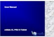 eGlide XL Pro II · eGlide XL Pro II 10” Tablet PC User Manual Please read this manual before operating your device. Keep it for future reference. IMPORTANT CUSTOMER INFORMATION