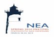 MARCH 20-22, 2014 - New England Archivists · 2014. 7. 29. · Welcome to New England Archivists’ Spring 2014 Meeting. This is a historic meeting for NEA as we have officially transitioned