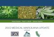 2015 MEDICAL MARIJUANA UPDATE · Safety Code shall not interfere with an employer’s rights and obligations to maintain a drug and alcohol free ... Proposed August, 2015 Heard on