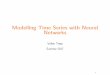 Modelling Time Series with Neural Networks€¦ · Modelling Time Series with Neural Networks Volker Tresp Summer 2017 1. ... The predictions in bidirectional RNNs depend on past