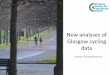 Descriptive analyses of Glasgow cycling data · 2017. 3. 28. · Cycle counts – Aug 2014 to July 2016 • 116,334 cycle journeys on Anderston-Argyle Street bridge • 53,115 eastbound;