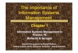 The Importance of Information Systems Managementblog.ub.ac.id/ardhihdra/files/2013/05/McNurlin_01.pdf · • Management of Information Systems – 3 Major Trends 1. Governance of