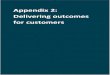 Appendix 2: Delivering outcomes for customers · Clarifying performance commitment definitions – we have reviewed the performance commitment definitions set out in the DD to ensure