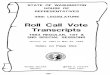 Roll Call Vote Transcripts - Washingtonleg.wa.gov/LIC/Documents/Historical/Roll Call Transcripts... · 2018. 12. 10. · STATE OF WASHINGTON HOUSE OF REPRESENTATIVES 48th LEGISLATURE