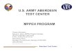 U.S. ARMY ABERDEEN TEST CENTER MPPEH PROGRAMuxoinfo.com/blogcfc/client/enclosures/ATC-MPPEH-SOP-Mar06.pdf · Aberdeen Test Center 1 U.S. ARMY ABERDEEN TEST CENTER MPPEH PROGRAM Contact