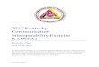 2017 Kentucky Communication Interoperability Exercise kyem.ky.gov/COMEX/Documents/2017 COMEX Exercise
