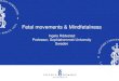 Fetal movements & Mindfetalness€¦ · experienced decreased fetal movements. Not wanted to burden the health care unnecessarily was a reason for prehospital delay. Linde A, Rådestad