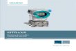  · 2020. 6. 23. · © Siemens AG 2014. All rights reserved A5E02344532-04, 12/2014 3. SITRANS Pressure transmitter SITRANS P500 with HART Compact Operating Instructions . Legal